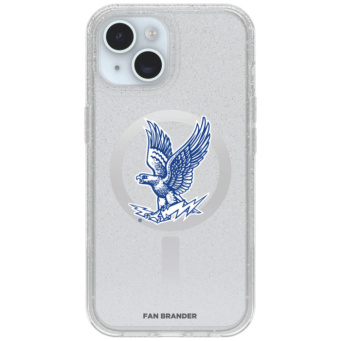 Clear OtterBox Phone case with Airforce Falcons Logos