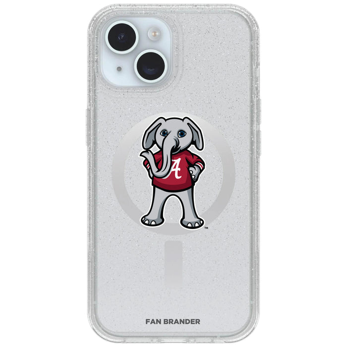 Clear OtterBox Phone case with Alabama Crimson Tide Logos