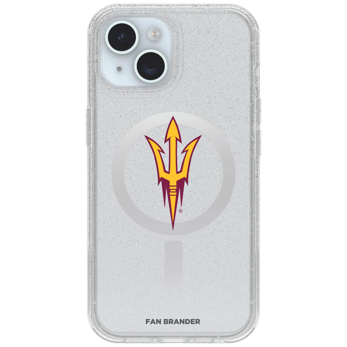 Clear OtterBox Phone case with Arizona State Sun Devils Logos