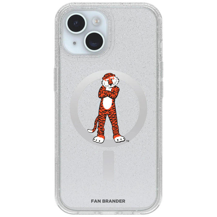 Clear OtterBox Phone case with Auburn Tigers Logos