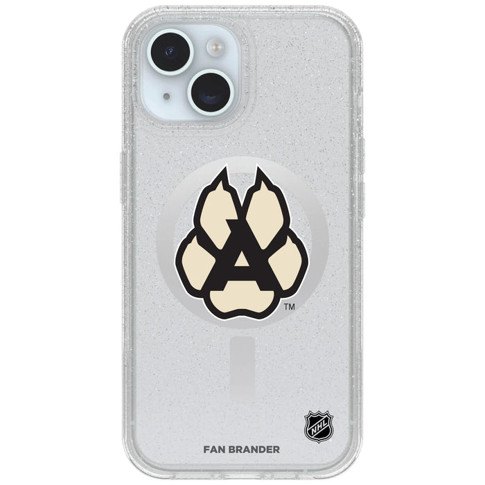 Clear OtterBox Phone case with Arizona Coyotes Logos