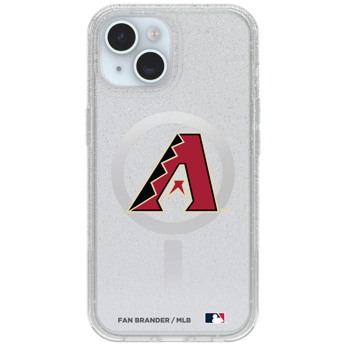 Clear OtterBox Phone case with Arizona Diamondbacks Logos