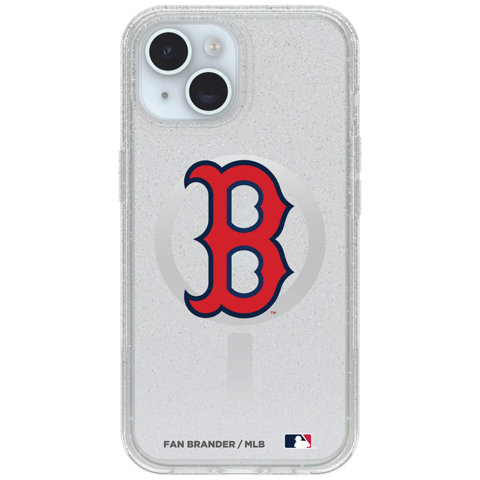 Clear OtterBox Phone case with Boston Red Sox Logos