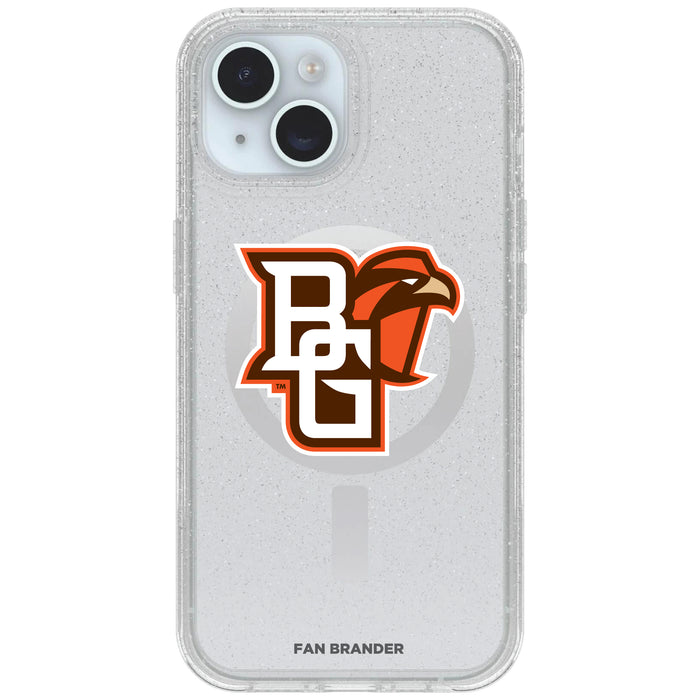 Clear OtterBox Phone case with Bowling Green Falcons Logos