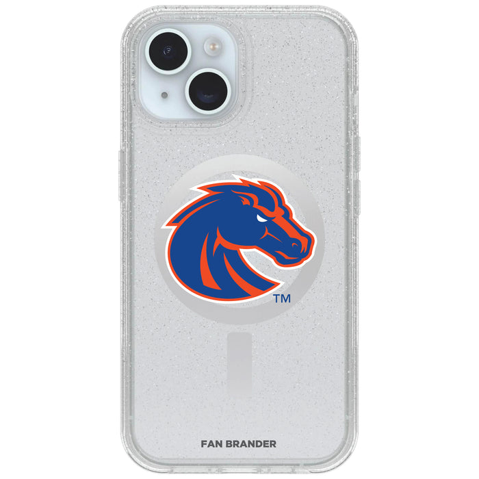 Clear OtterBox Phone case with Boise State Broncos Logos