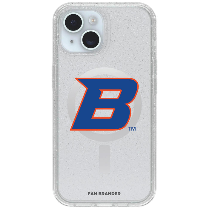 Clear OtterBox Phone case with Boise State Broncos Logos