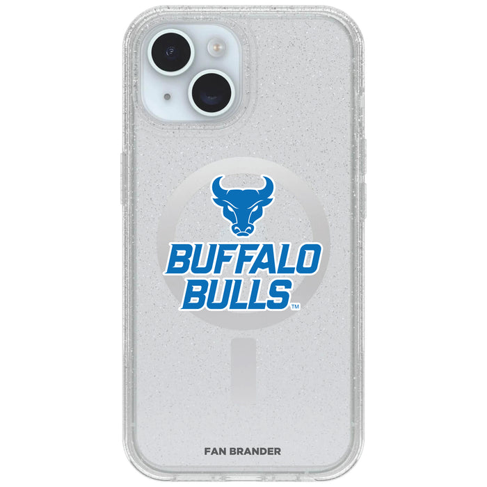 Clear OtterBox Phone case with Buffalo Bulls Logos