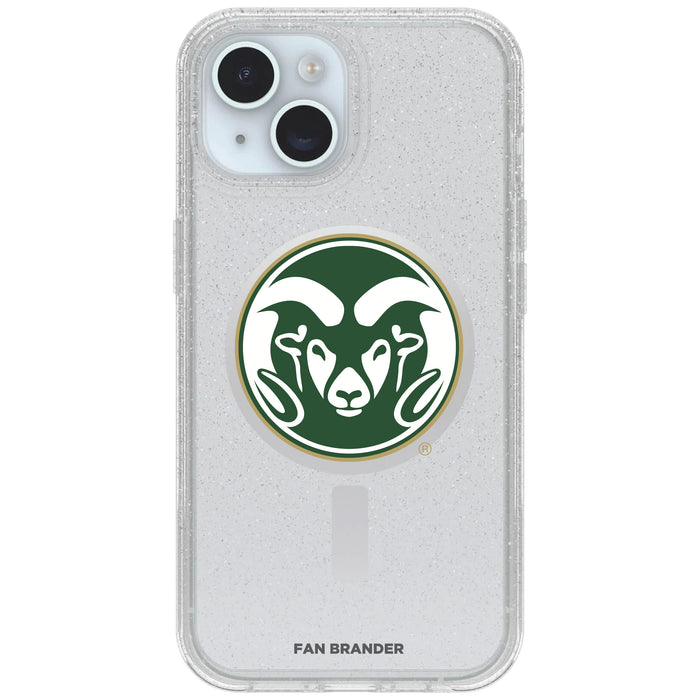 Clear OtterBox Phone case with Colorado State Rams Logos