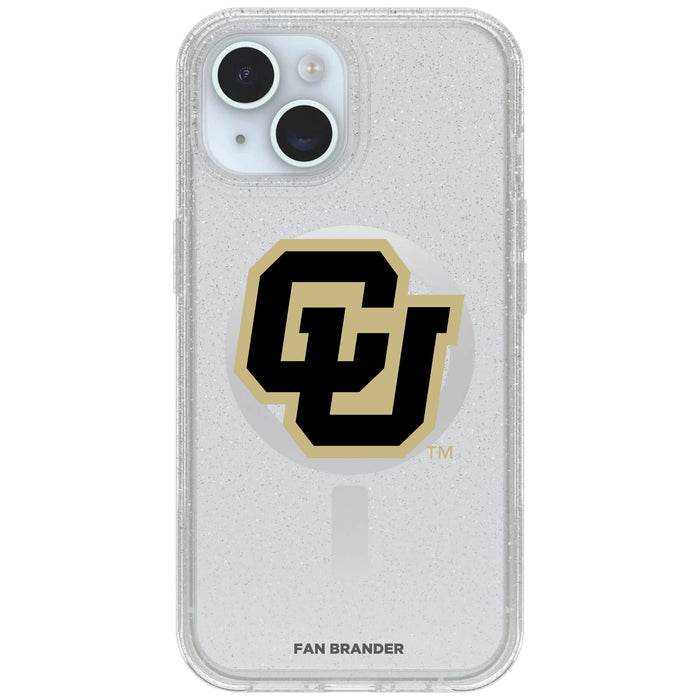 Clear OtterBox Phone case with Colorado Buffaloes Logos