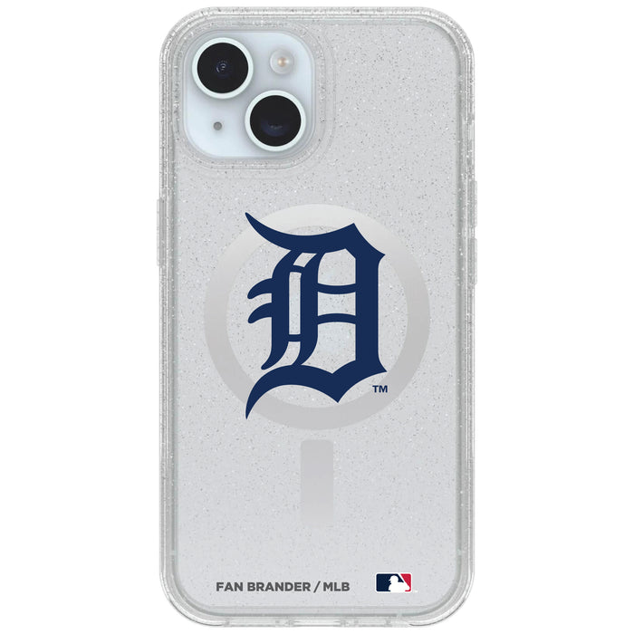 Clear OtterBox Phone case with Detroit Tigers Logos