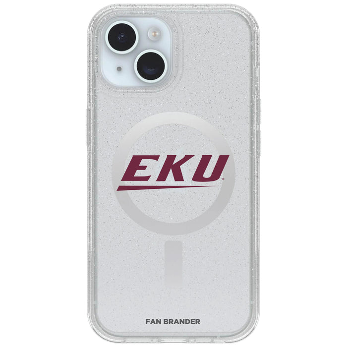 Clear OtterBox Phone case with Eastern Kentucky Colonels Logos