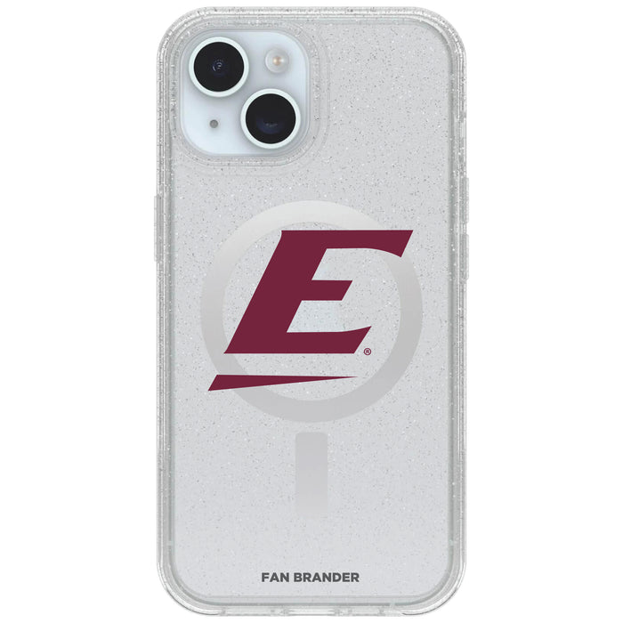 Clear OtterBox Phone case with Eastern Kentucky Colonels Logos