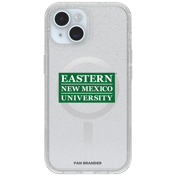 Clear OtterBox Phone case with Eastern New Mexico Greyhounds Logos