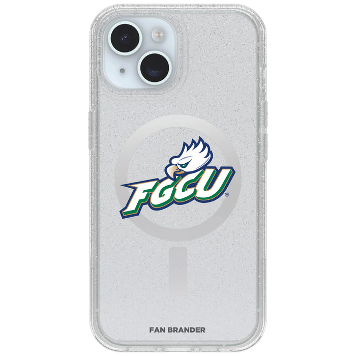 Clear OtterBox Phone case with Florida Gulf Coast Eagles Logos