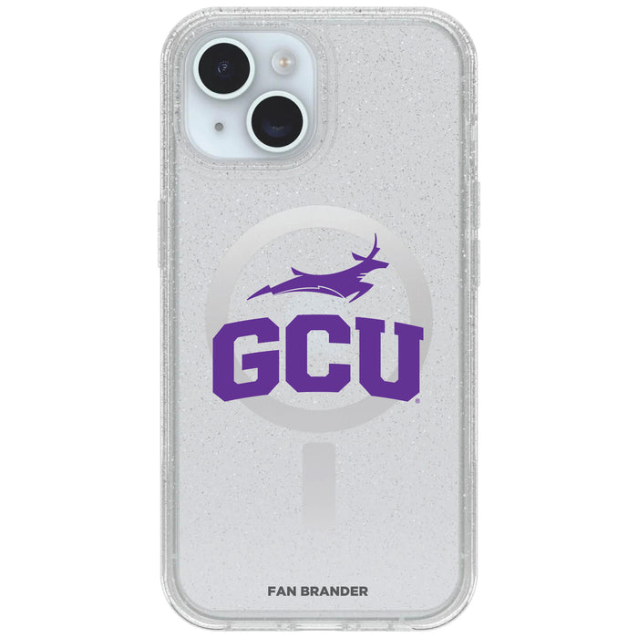 Clear OtterBox Phone case with Grand Canyon Univ Antelopes Logos