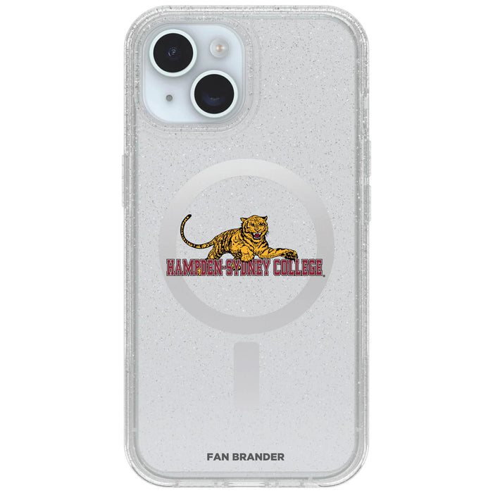 Clear OtterBox Phone case with Hampden Sydney Logos