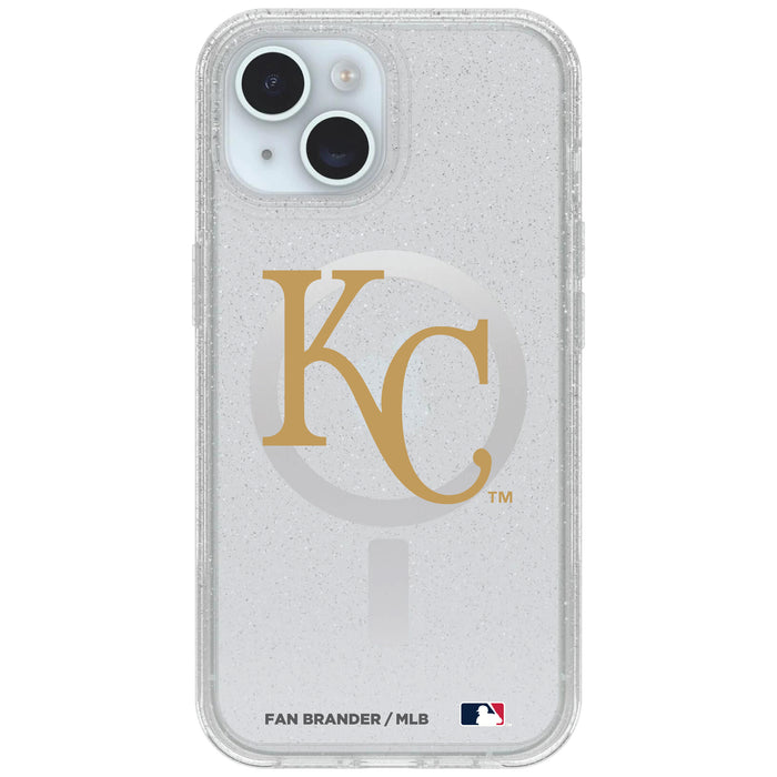 Clear OtterBox Phone case with Kansas City Royals Logos