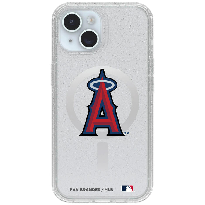 Clear OtterBox Phone case with Los Angeles Angels Logos