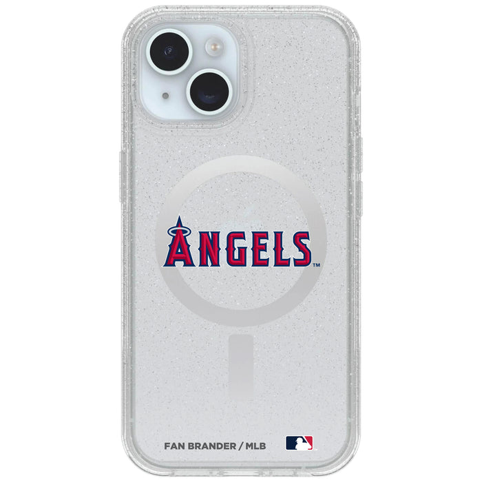 Clear OtterBox Phone case with Los Angeles Angels Logos