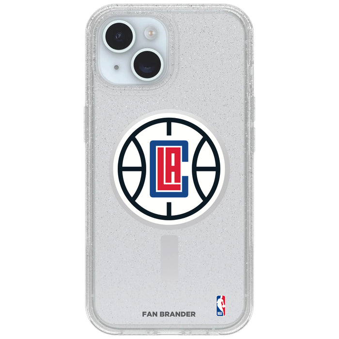 Clear OtterBox Phone case with LA Clippers Logos