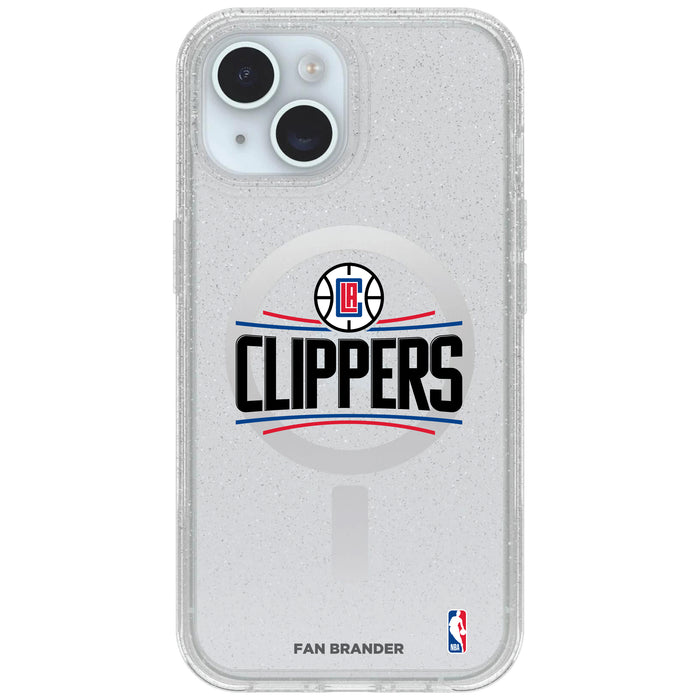 Clear OtterBox Phone case with LA Clippers Logos