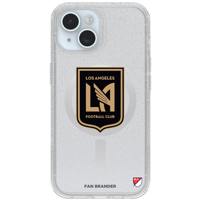 Clear OtterBox Phone case with LAFC Logos