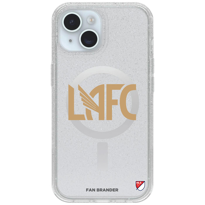 Clear OtterBox Phone case with LAFC Logos