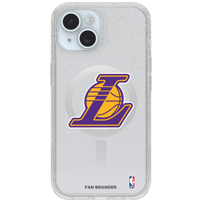 Clear OtterBox Phone case with LA Lakers Logos