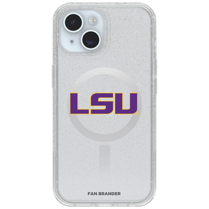 Clear OtterBox Phone case with LSU Tigers Logos