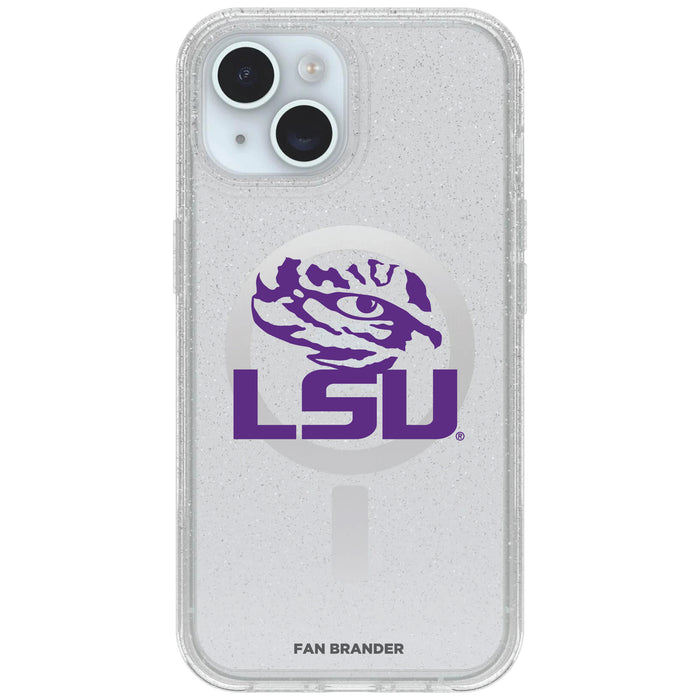 Clear OtterBox Phone case with LSU Tigers Logos