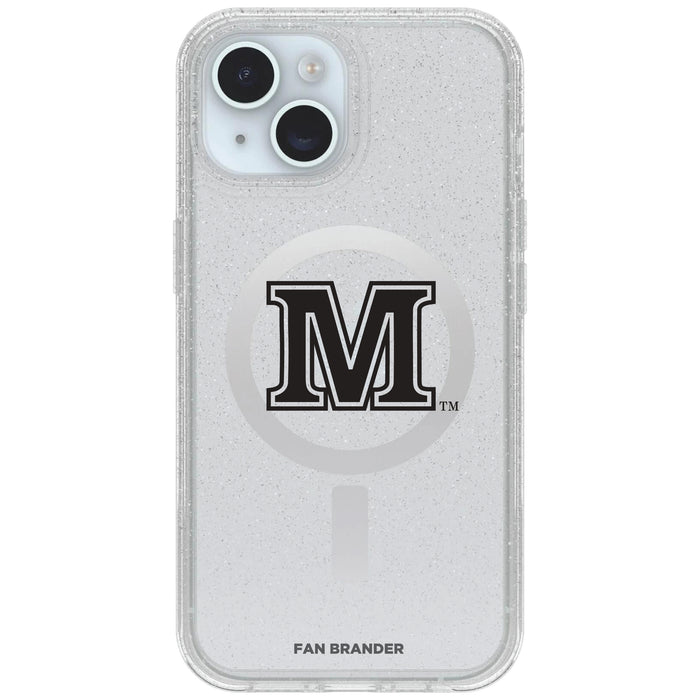 Clear OtterBox Phone case with Maine Black Bears Logos