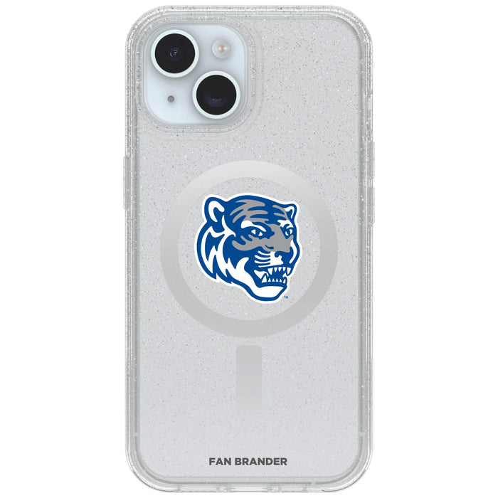 Clear OtterBox Phone case with Memphis Tigers Logos