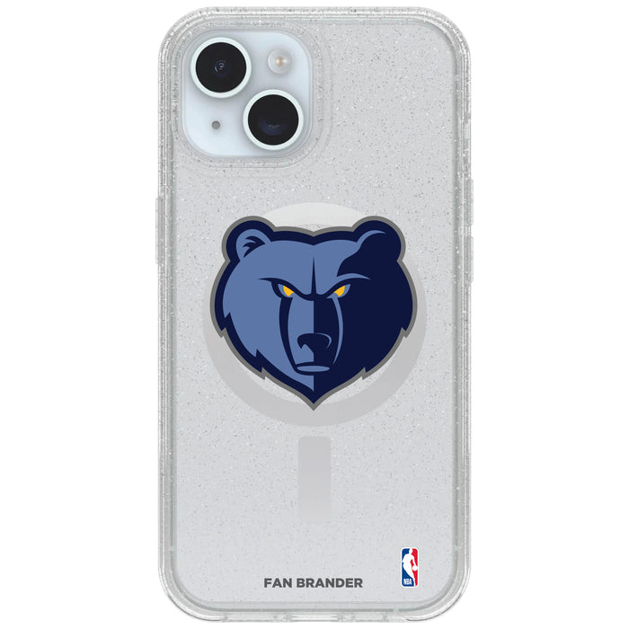 Clear OtterBox Phone case with Memphis Grizzlies Logos