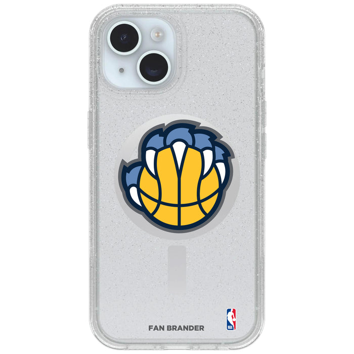 Clear OtterBox Phone case with Memphis Grizzlies Logos