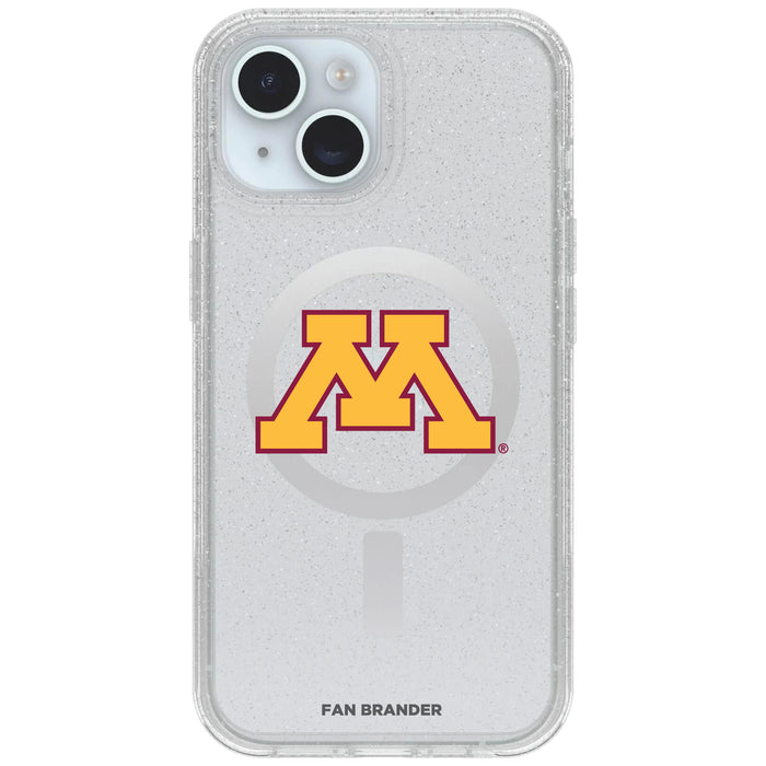 Clear OtterBox Phone case with Minnesota Golden Gophers Logos