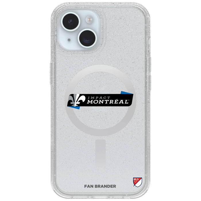 Clear OtterBox Phone case with Montreal Impact Logos