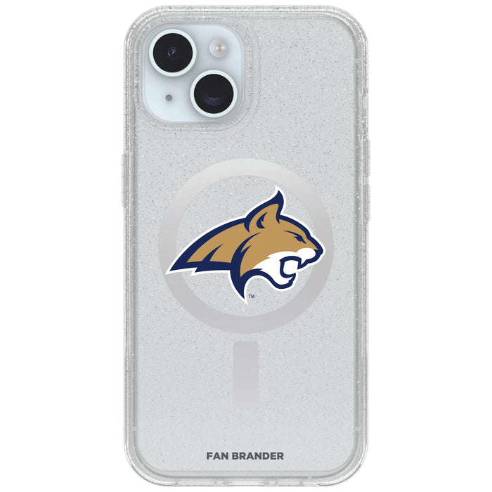 Clear OtterBox Phone case with Montana State Bobcats Logos
