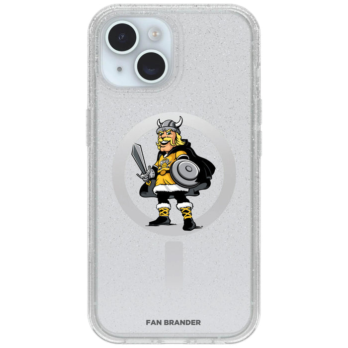 Clear OtterBox Phone case with Northern Kentucky University Norse Logos