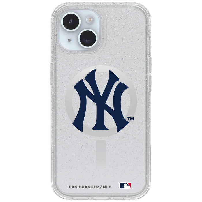 Clear OtterBox Phone case with New York Yankees Logos