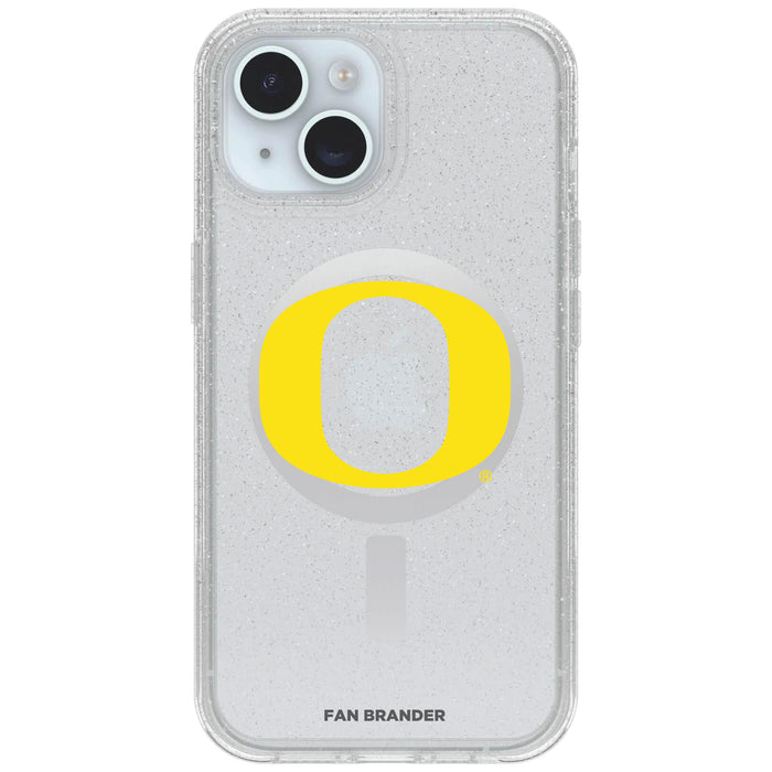 Clear OtterBox Phone case with Oregon Ducks Logos