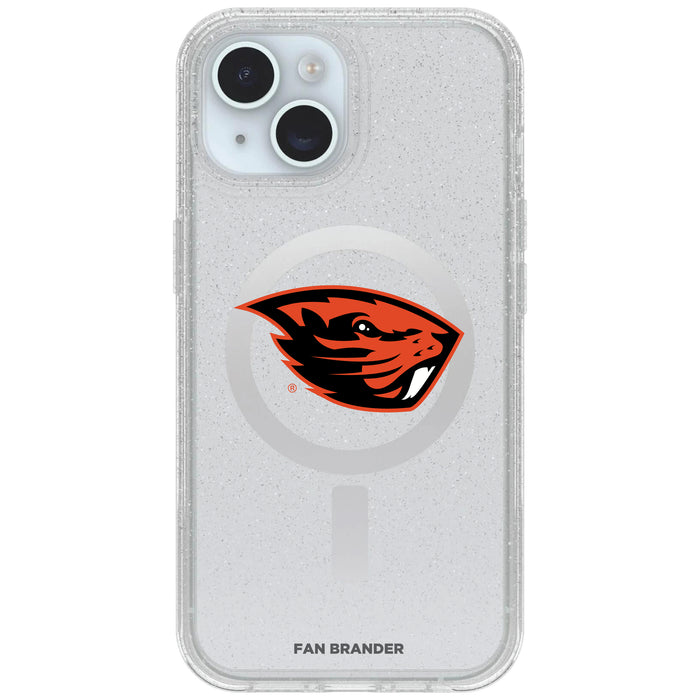 Clear OtterBox Phone case with Oregon State Beavers Logos
