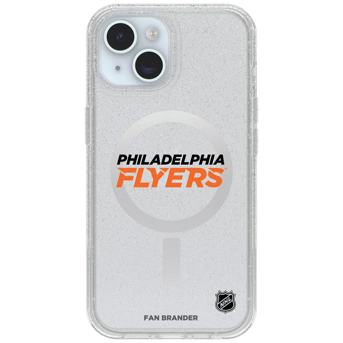 Clear OtterBox Phone case with Philadelphia Flyers Logos