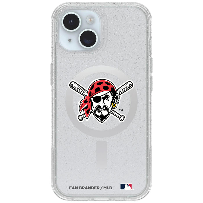 Clear OtterBox Phone case with Pittsburgh Pirates Logos