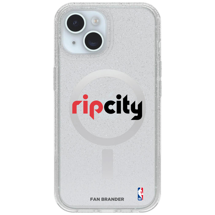 Clear OtterBox Phone case with Phoenix Suns Logos