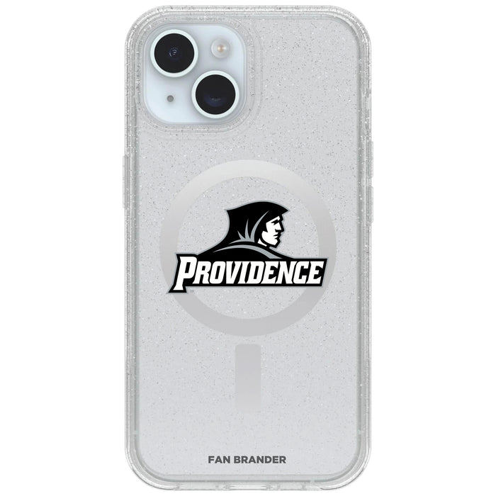 Clear OtterBox Phone case with Providence Friars Logos