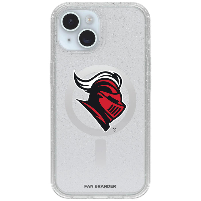 Clear OtterBox Phone case with Rutgers Scarlet Knights Logos