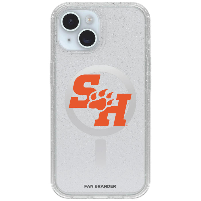 Clear OtterBox Phone case with Sam Houston State Bearkats Logos