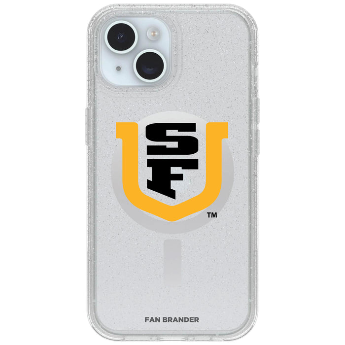 Clear OtterBox Phone case with San Francisco Dons Logos