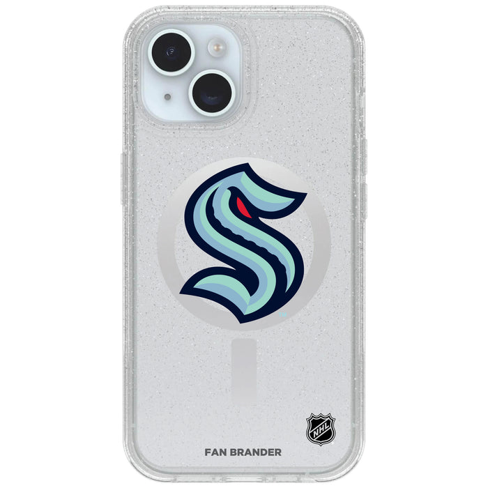 Clear OtterBox Phone case with San Jose Sharks Logos