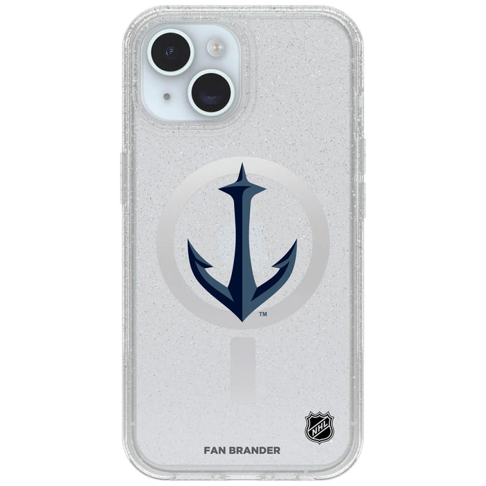 Clear OtterBox Phone case with San Jose Sharks Logos